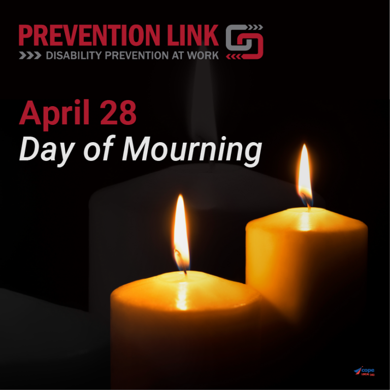 “They Are Not Forgotten.” Recognizing National Day of Mourning